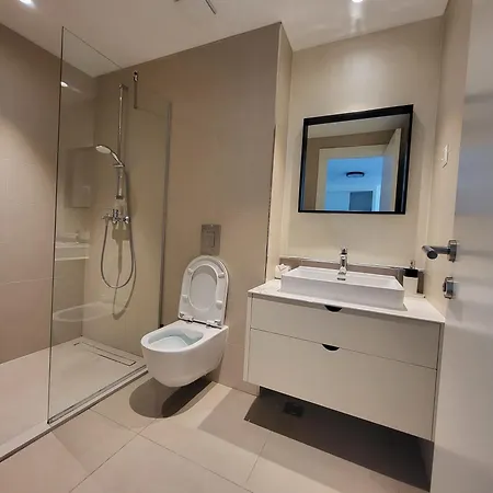 شقة Bw Waterfront Lux Apartment, Parking Free